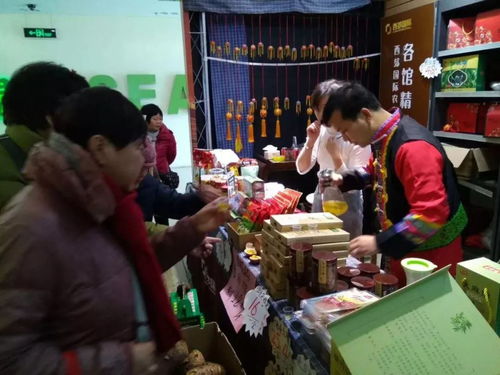 上海市广西商会食品分会联合举办 2018名特优农副产品迎春巡回展